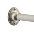 thumbnail image 7 of Bath Bliss 42" to 72" Adjustable Curved Shower Curtain Rod, Stainless Steel, 7 of 7