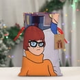 thumbnail image 4 of Scooby-Doo Pofeu Sac Cadeau de Noël Imprimé, Pochette en Toile de Jute avec Cordon de Serrage et Carte en Papier Kraft pour Vacances, Fête et Anniversaire-Moyen, 4 of 7