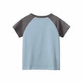 thumbnail image 3 of Birdeem T-Shirt en Coton à Col Rond et Manches Courtes pour Bébés Garçons, Mode, Imprimé Anglais, 3 of 9