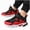 L101-Red, variant on CAUYDY Little Kids Boys Girls Breathable Mesh Basketball Shoes Non Slip Lace Up Outdoor Sports Sneakers Graffiti Style Athletic Shoes for Youth(L101-Red,11.5)