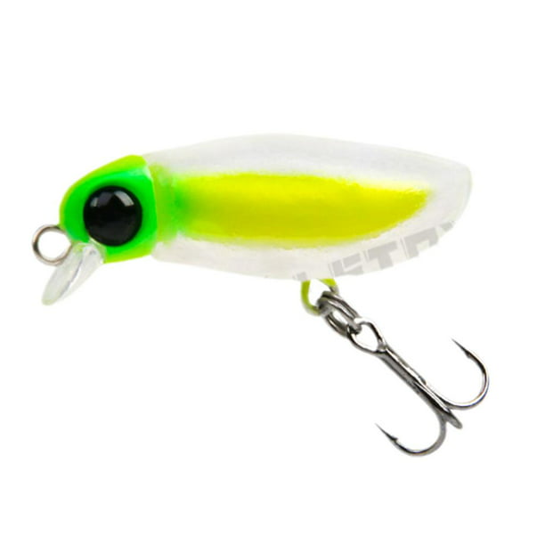 Soft Plastic Artificial Insect Bait Wobblers Micro Trout Lure Fishing X9P3