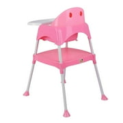 3 In 1 Safety Seat Folding Dining Feeding Highchair Portable Baby Kids Chair