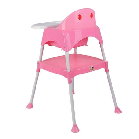 3 In 1 Safety Seat Folding Dining Feeding Highchair Portable Baby Kids Chair