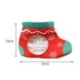 thumbnail image 3 of Christmas Sock Plush Hat Unisex Headwear Headdress Photography Prop Novelty Xmas, 3 of 4