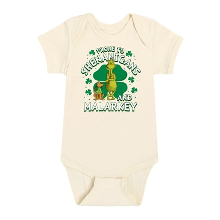 The Grinch - Prone To Shenanigans Malarkey - Infant Baby One Piece