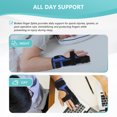 thumbnail image 3 of Fibee Pinky Finger Splint, 4th or 5th Broken Finger Splint, Fits Left & Right Hand, M, 3 of 8