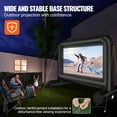 thumbnail image 5 of SKYSHALO Outdoor 14 ft nflatable Movie Projector Screen with Blower, Black, 5 of 9