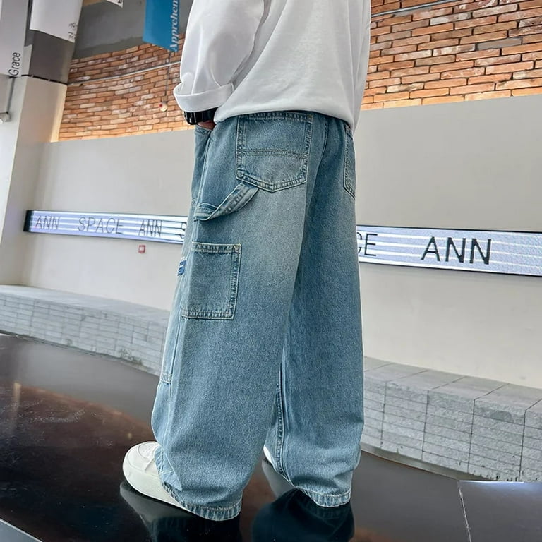 【KOOLOSET】Sean Snap Cargo Wide Denim Sean - Carbon Cargo Denim (Black Copper Wash)