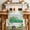 Green Gold, variant on St. Patrick's Day Table Runner 48 Inches Long Farmhouse Dress Scarves, Green Truck Lucky Shamrocks Farmhouse Check Dining Tablerunner for Coffee Table/Kitchen Island/Party Décor, 13" x 48"