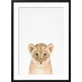 thumbnail image 3 of Baby Lion Framed Art Print by Tai Prints, 16" x 24", Sold by Art.com, 3 of 5
