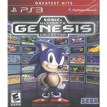 Sonic's Ultimate Genesis Collection, SEGA, Playstation 3, (Best Ps3 Shooting Games 2019)