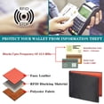 thumbnail image 7 of LOUEBICA Wallet for Men Leather RFID Blocking Bifold Stylish Wallet Minimalist Front Pocket Large Capacity, 7 of 7