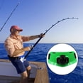thumbnail image 3 of Portacañas de cintura, accesorio de pesca, resistente a la corrosión, para agua salada, ligero. Verde y negro, 3 of 9