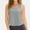 Gray, variant on Fengqque Women’s Summer Casual Round-Neck Sleeveless Tops Yoga Tennis Sports Quick-Dry Vest