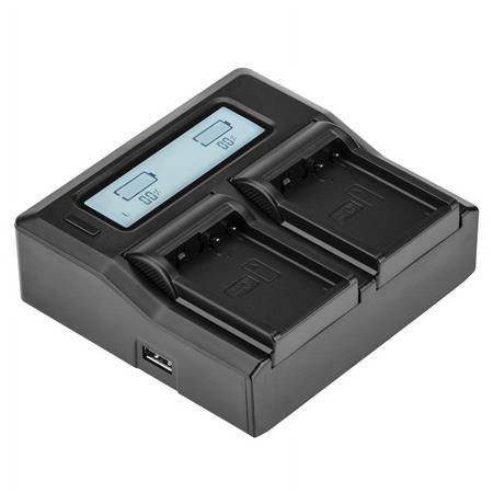 UPC: 0192223192973 | Dual Smart Charger with LCD Screen for Panasonic DMW-BLC12