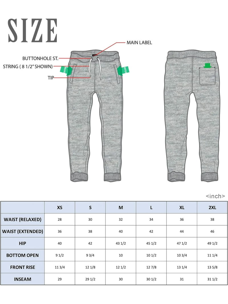 Southpole Men's Basic Active Fleece Jogger Pants-Regular and Big & Tall Sizes, Sky Blue, Small : Buy Online at Best Price in KSA - Souq is now