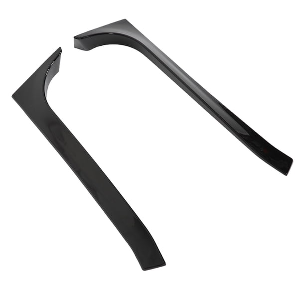 Divisor Lateral De La Ventana Trasera Embellecedor Lateral De La Ventana 2 Piezas Alerón Lateral De La Ventana Trasera Canard Wing Cover Trims Glossy Black Car Modification Amonsee Otros