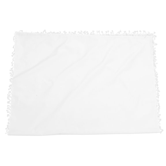 Table Cloth Tablecloths Decorations for Home Light House Solid Color Fringed Vintage Washable Polyester