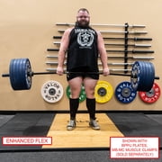 Valor Fitness Olympic Deadlift Bar – Max Weight 1200lbs - 45lb - 90.5 in - 27 mm- Heavy Duty Powerlifting Strongman Gym Equipment Meets IPF Standards
