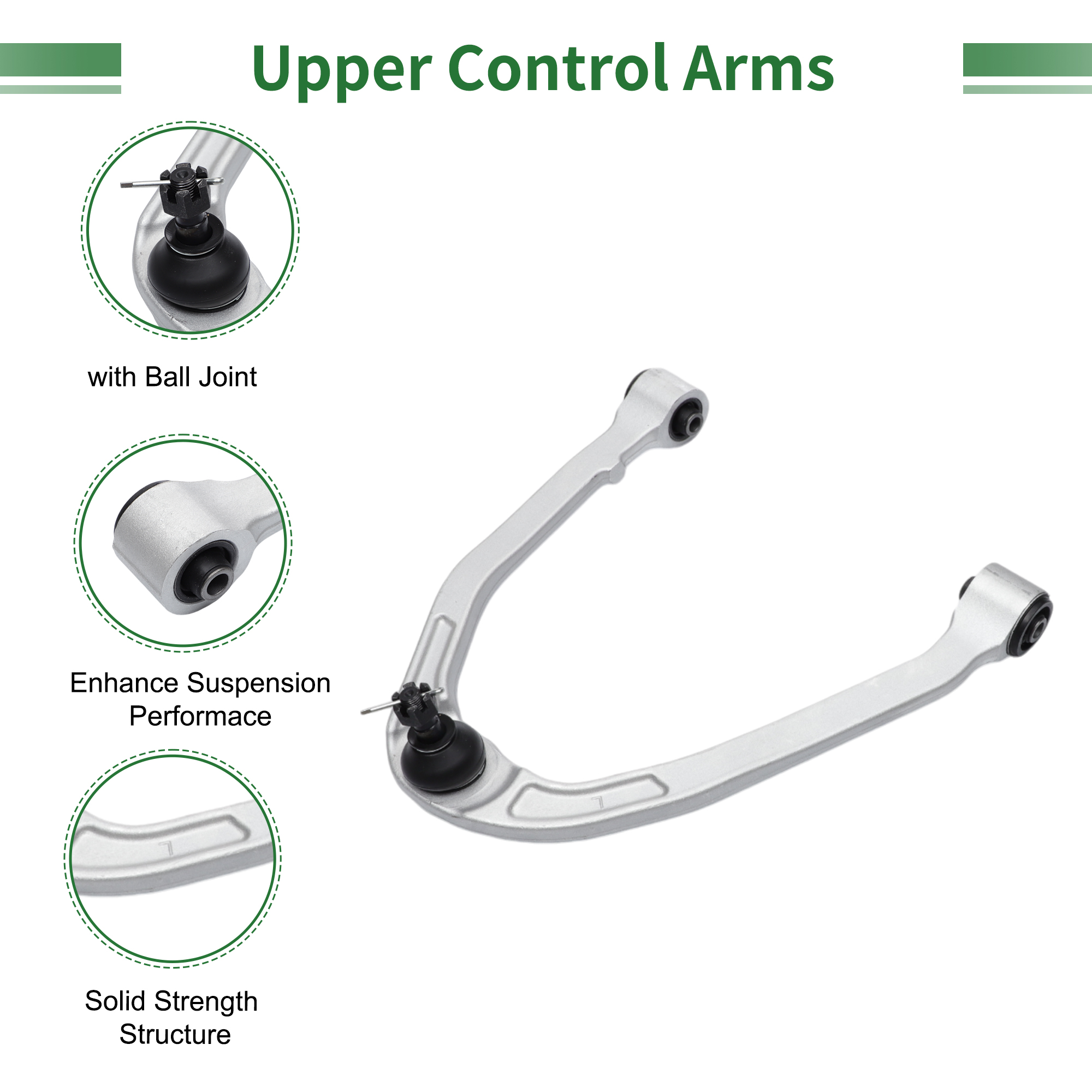 Nissan 350Z 2003-2009 Suspension Kit: Control Arms & Tie Rods (16x