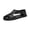 Black, variant on Willtoo Men Closed Toe Faux Leather Beach Sandals Woven Strap Non Slip Breathable Comfortable Casual Summer Outdoor Shoes for Beach Activities
