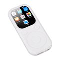 thumbnail image 1 of Lecteur MP3 avec Bt, Écran 2.01 Po Lecteur de Musique Portable Haut-Parleur HiFi Enregistreur Vocal pour Exercice, Course, Jogging, Voyage et Randonnée, 1 of 7