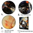 thumbnail image 3 of Designart "Fantasy Journey On A Motorcycle" Motorcycle Canvas Prints, 3 of 7