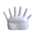 thumbnail image 2 of Ynlkorvg Support en Résine Forme Main 6 Doigts pour Bague Collier Bijoux Organisateur de Présentation Support de Bague, 2 of 9
