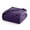 Purple, variant on IR Imperial Rooms Fleece Bed Throw Blanket, Plush, Travel and Couch Fuzzy, Cozy Washable Ultrasoft Queen Size Purple