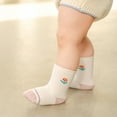 thumbnail image 4 of Gubotare Boys Ankle Socks Non-Slip Baby and Toddler Ankle Socks - Low Cut Socks for Girls and Boys Size 3T 5T (Pink,3-5 Years), 4 of 4