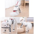 thumbnail image 6 of Transparent Dog Raincoat with Leash Hole, Hoodie with Reflective Strip Slicker Clear Dog Rain Coat,Transparent Jacket for Small Medium Large Dogs S, 6 of 7