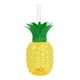 thumbnail image 1 of Copa De Fiesta De Verano Hawaiana 3/6 piezas 500ml vaso para beber con forma de piña/fresa con pajita para fiestas (1 piña), 1 of 9