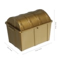 thumbnail image 3 of Cofre del tesoro infantil, caja de almacenamiento pequeña de plástico, cofre del tesoro pirata vintage, caja de juguetes pequeña, 3 of 7