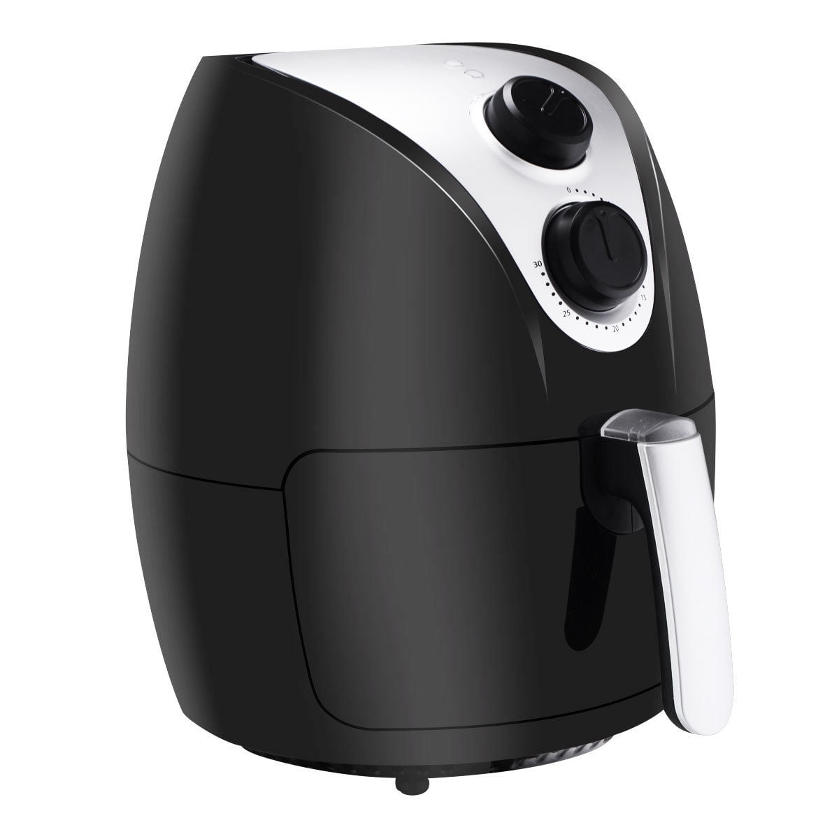 Costway 1500W Electric Air Fryer Cooker with Rapid Air Circulation
