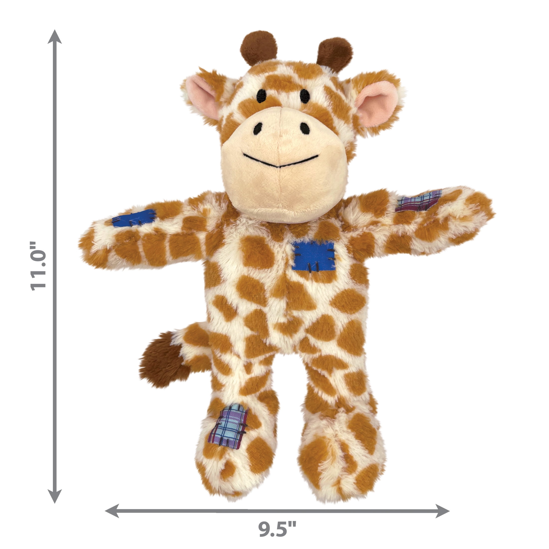 KONG® Wild Knots Internal Rope Skeleton Dog Toy, Giraffe, Medium/Large