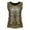 Gold, variant on T Shirt,Girls Tees Shirts Title Toddler Girls Boys Casual Sequin Glitter Party Carnival Gown Sleeveless Vest Top,Shirt,6-7 Years