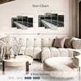 thumbnail image 4 of Elephant Stock Play The Piano Wall Art - Horizontal Multi Panel Canvas - Living Room Wall Decor - Music Multi Panel - Gray And Black Decor - 43" x 27", 4 of 8