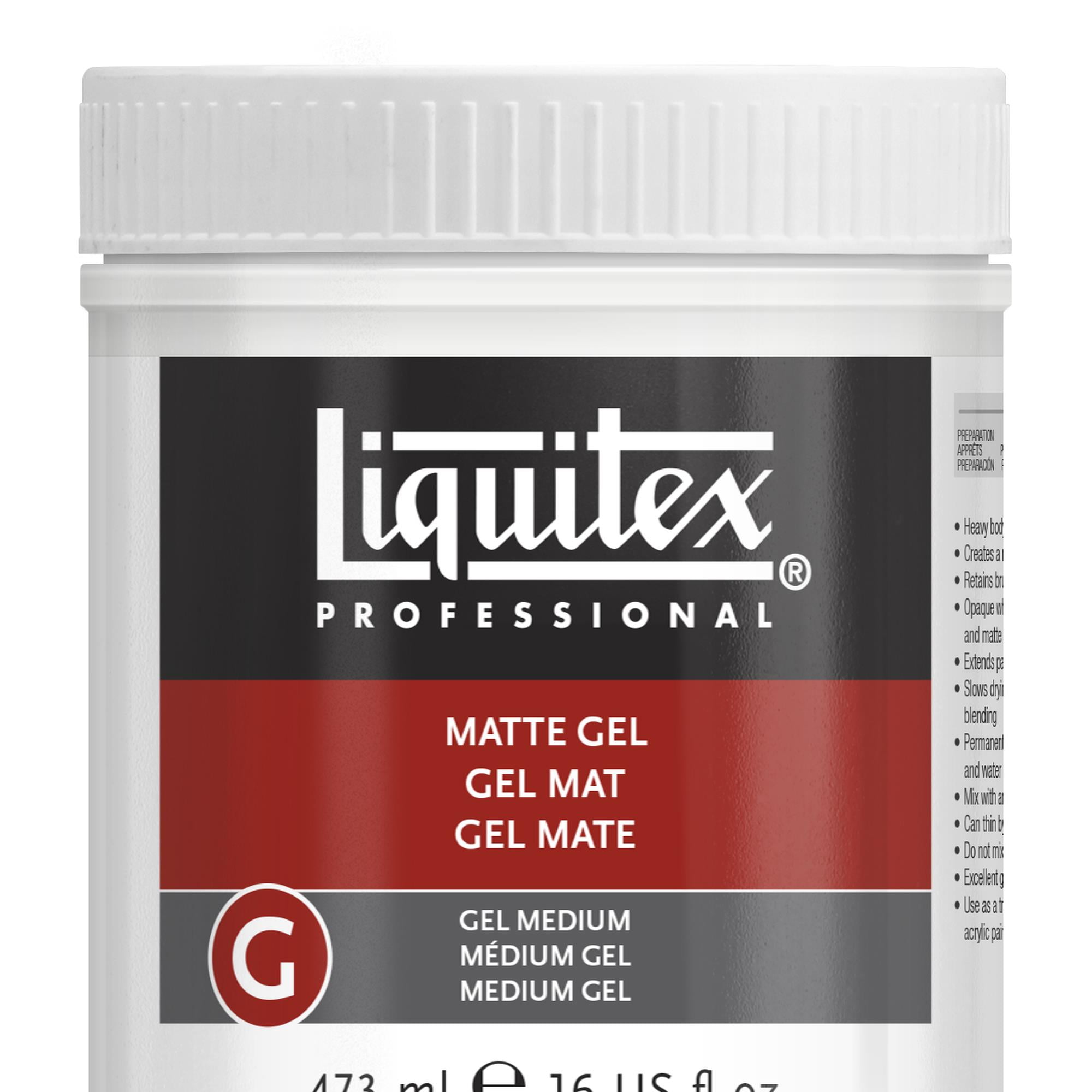 Liquitex Professional Matte Gel Medium, 16 oz