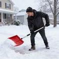thumbnail image 3 of Deeceymbur Lightweight Aluminum Snow Shovel Ice Scraper Compact Outdoor Winter Tool for Car Snow Removal Camping Shoveling Device Metal Equipment, 3 of 5