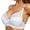 White, variant on TOWED22 Bra for Women Womens Underwire Bras Lace Floral Bra Unlined Unpadded Plus Size Full Coverage Bra White,40C