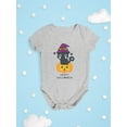 thumbnail image 3 of Cute Kitten Witch Hat Bodysuit Infant -Image by Shutterstock,  24 Months, 3 of 4
