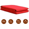 thumbnail image 2 of Standard Pillow Shams, Set of 2, 100% Brushed Microfiber, Soft and Cozy, Wrinkle, Fade, Stain Resistant (Standard, Red), 2 of 6