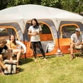 thumbnail image 3 of CORE 16' x 11' 12 Person Straight Wall Cabin Camping Tent, 49lbs, 3 of 9