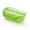 thumbnail image 3 of Lekue 3-4 Person Steam Case with Draining Tray and 10 Minute Cookbook - Green, Green, 3 of 6