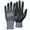 Gray, variant on KAYGO Safety Work Gloves MicroFoam Nitrile Coated, 3 Pairs KG18NB, Seamless Knit Nylon Glove for Men and Women, Ideal for Automotive, Warehouse, Construction, Blue, S