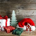 thumbnail image 3 of Inteprter 10 piezas de papel de regalo Kraft de Navidad para fiestas, festivales, regalos de boda, dulces, embalaje, suministros decorativos Kits de decoración para fiestas, 3 of 6