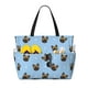 thumbnail image 1 of Easygdp french Bulldog Face Bolsa de Viaje de Playa de Gran Capacidad, Bolsa Tote Perfecta para la Playa, Escapadas de Fin de Semana y Viajes, 1 of 7