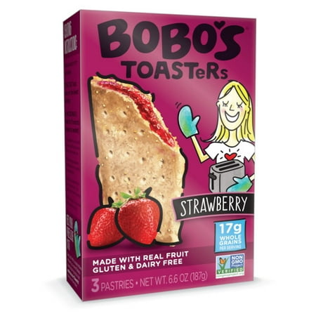 (Price/case)Bobo s Oat Bars Strawberry Toaster 8-.41 Pound 0.41 Pounds