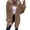 Brown, variant on Vedolay Tops Women's Casual Jacket Long Sleeve Double Work Office Casual Jackets,Khaki M