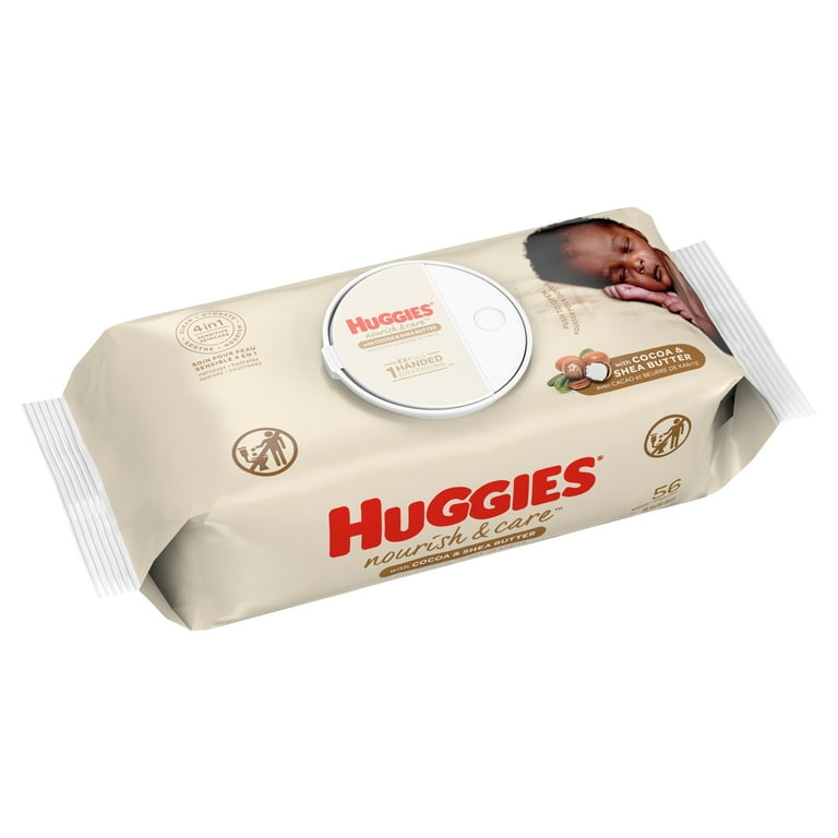 Lingettes Huggies - Pure Extra Care - 56 x 8 pièces - (448